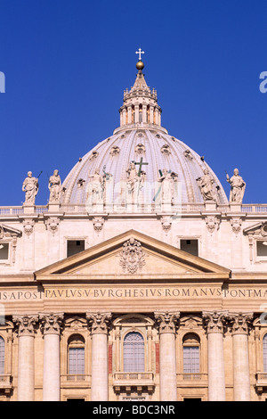 Italia, Roma, basilica di San Pietro Foto Stock