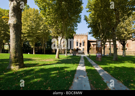 Castello di Rossi di San Secondo Parmense provincia di Parma Italia Foto Stock