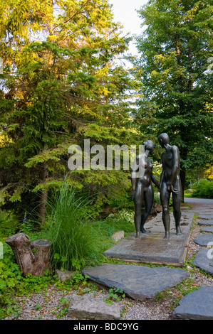 Bellissimi giardini del centro de la natura si trova nei sobborghi di Laval Quebec Montreal Canada Foto Stock