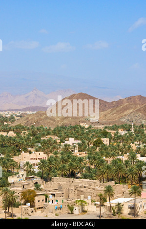 Città di Bahla nel western Hajar regione Sultanato di Oman Foto Stock