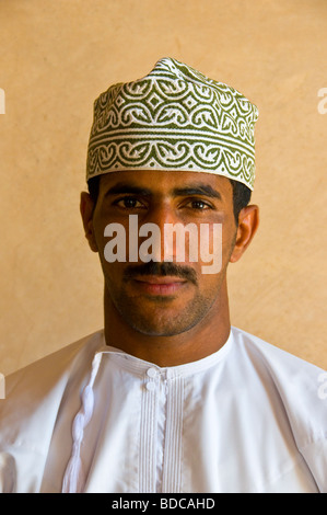 Ritratto di un uomo di Oman Foto Stock
