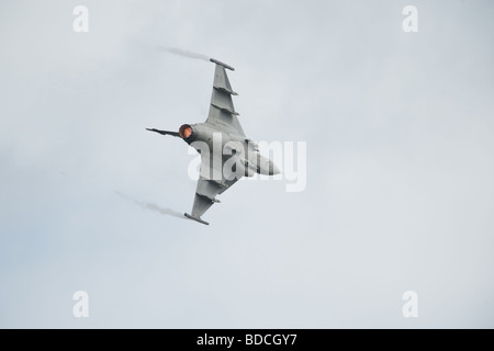 Saab Griped JAS 39 jet da combattimento Foto Stock