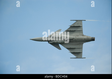 Saab Griped JAS 39 jet da combattimento Foto Stock