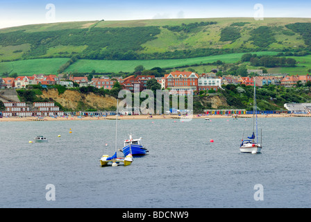 Swanage Seafront Hotel Dorset Foto Stock