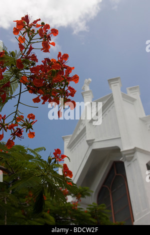 St Pauls chiesa episcopale a 401 Duval St Key West Florida Foto Stock