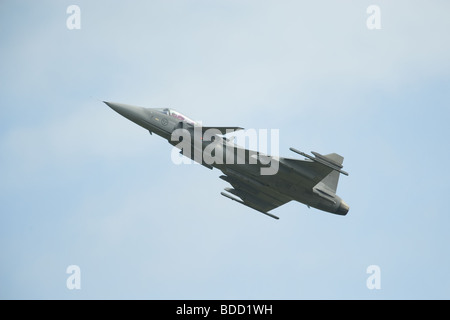 Saab Griped JAS 39 jet da combattimento Foto Stock