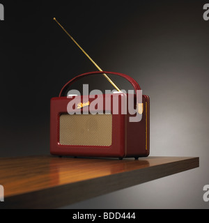 Pelle classica Radio Roberts Foto Stock