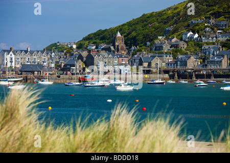 Blaenau Ffestiniog Gwynedd in Galles Foto Stock