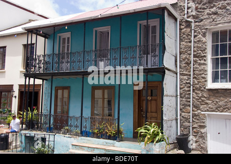 Casa in Main Street Jamestown St Helena Island Sud Atlantico Foto Stock