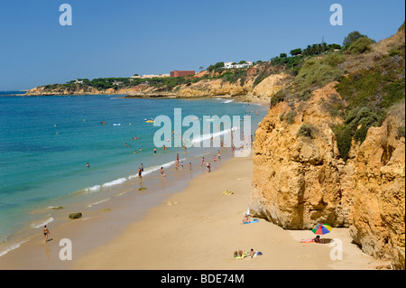 Il Portogallo Algarve, Praia Maria Luiza, Albufeira Foto Stock