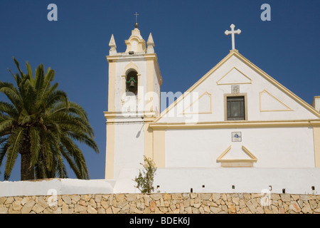 Il Portogallo Algarve Ferragudo chiesa Foto Stock