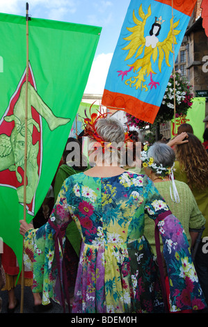 2009 Annuale Conferenza della dea Glastonbury Somerset Inghilterra Foto Stock