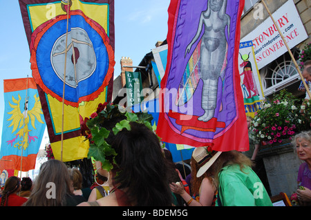 2009 Annuale Conferenza della dea Glastonbury Somerset Inghilterra Foto Stock