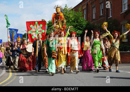 2009 Annuale Conferenza della dea Glastonbury Somerset Inghilterra Foto Stock