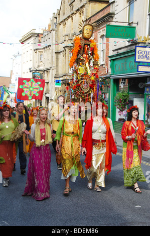 2009 Annuale Conferenza della dea Glastonbury Somerset Inghilterra Foto Stock