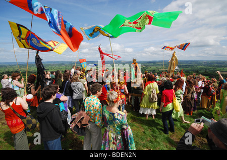 2009 Annuale Conferenza della dea Glastonbury Somerset Inghilterra Foto Stock