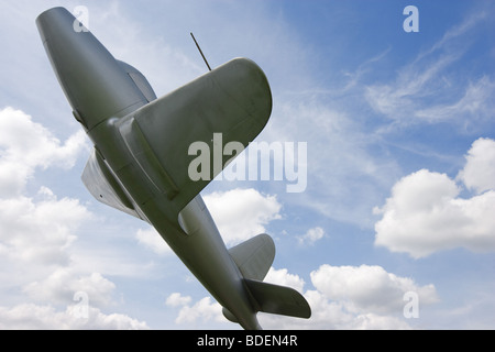 Il memoriale di Sir Frank Whittle a Lutterworth Leicestershire in Inghilterra Foto Stock