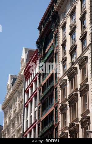 Quartiere di Soho a New York City Foto Stock