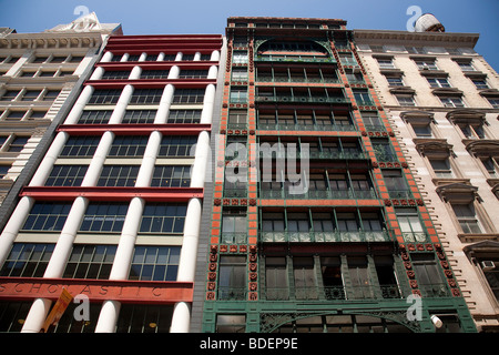 Quartiere di Soho a New York City Foto Stock