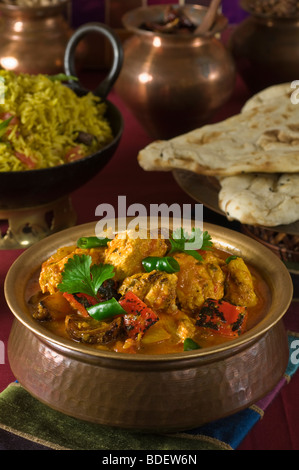 Pollo Jalfrezi India Asia del Sud il cibo Foto Stock