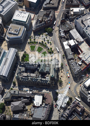 Sheffield Town Hall Sheffield ruota, South Yorkshire, nell'Inghilterra del Nord Foto Stock