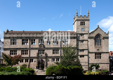 Castello di libreria di Gates a Shrewsbury Shrewsbury (Biblioteca) Foto Stock