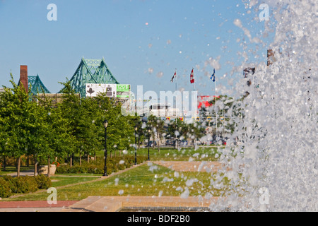 Park des Patriotes Montreal, Quebec, Canada Foto Stock