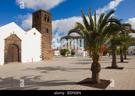 Chiesa di Nuestra Senora de la Candelaria La Oliva Fuerteventura Isole Canarie Spagna Foto Stock