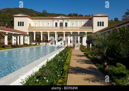 La Villa Getty a Malibu Foto Stock