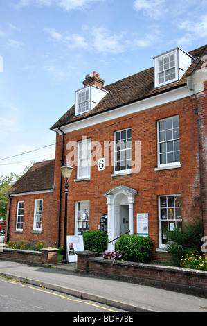 Andover Museum, Chiesa vicino, Andover, Hampshire, Inghilterra, Regno Unito Foto Stock
