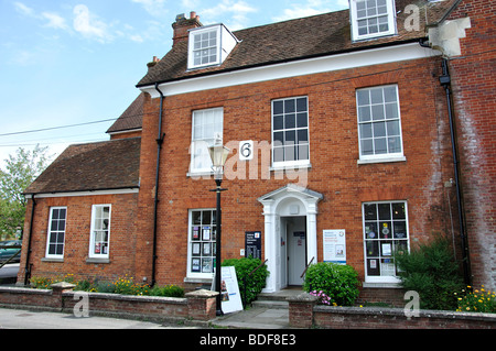 Andover Museum, Chiesa vicino, Andover, Hampshire, Inghilterra, Regno Unito Foto Stock