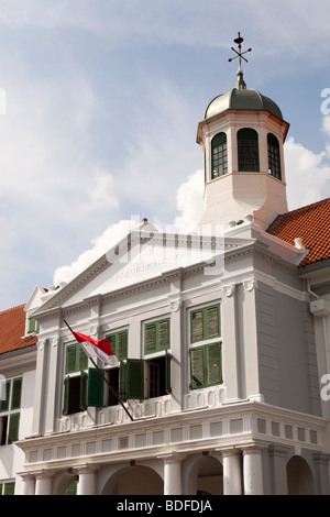 Indonesia, Java, Giacarta, vecchia Batavia, Taman Fatahillah, Museo Sejarah Jakarta Foto Stock