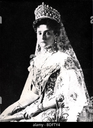 ALEXANDRA FEODOROVNA - Alix di Hesse (1872-1918), moglie di Nicholas II Foto Stock