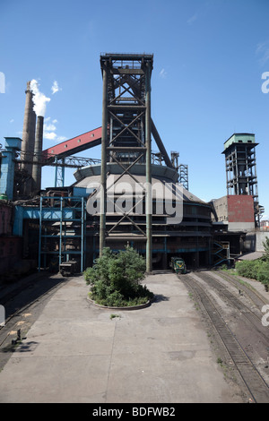 Pechino shougang area metallurgica Foto Stock