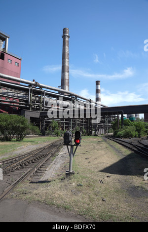 Pechino shougang area metallurgica Foto Stock