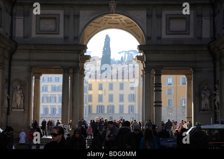 Galleria Ufizzi, Firenze, Italia. Foto Stock