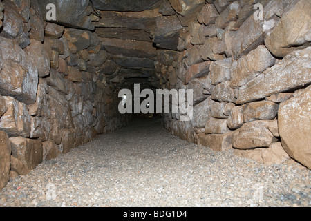 Passaggio principale che conduce fino al entrata finis nel sotterraneo noto localmente come leganti cove Foto Stock