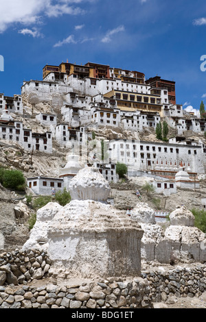 Thiksey Gompa. Ladakh. India Foto Stock