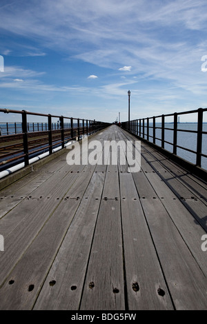 Southend on Sea piacere pier Foto Stock