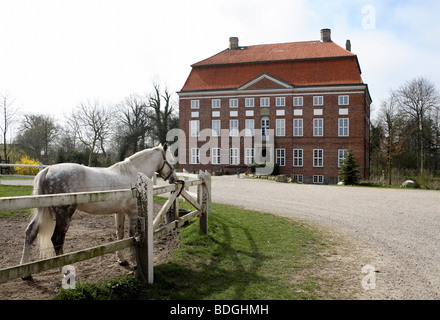 Gut Ludwigsburg Manor House, Waabs, Germania Foto Stock