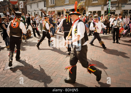 Morris ballerini in occasione dell'annuale Festival spazia in Rochester. Foto Stock