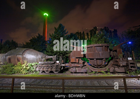 L Emscher Park, Duisburg, Germania Foto Stock