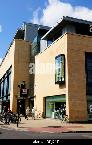 John Lewis department store in St Andrews Street, Cambridge Inghilterra REGNO UNITO Foto Stock