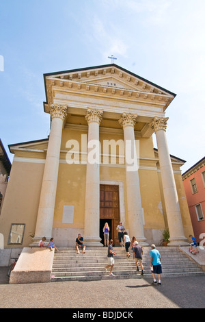 San Nicol e San Severo chiesa, Bardolino, lago di Garda, provincia di Verona, Italia Foto Stock