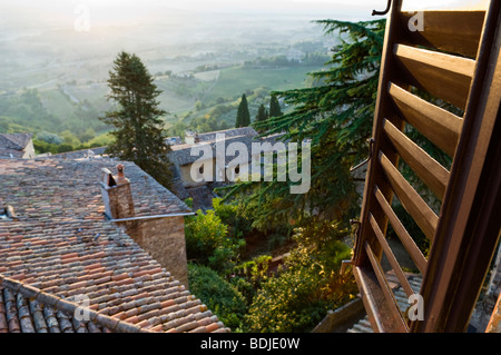 Todi, Provincia di Perugia, Umbria, Italia Foto Stock