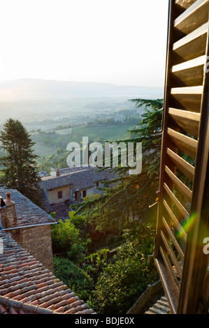 Todi, Provincia di Perugia, Umbria, Italia Foto Stock