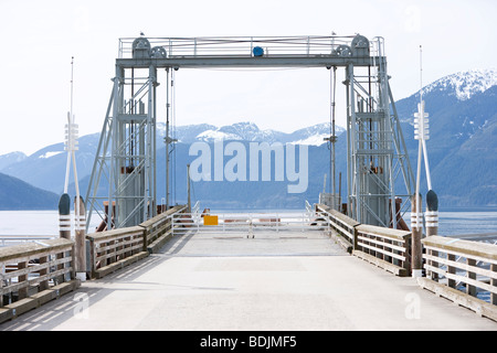 Traghetti Porteau Cove, Squamish, British Columbia, Canada Foto Stock