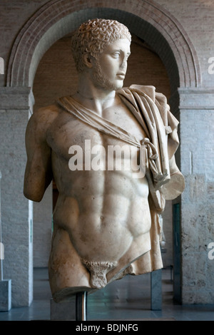 Statua del guerriero greco Diomede. Vedere la descrizione per maggiori informazioni. Foto Stock