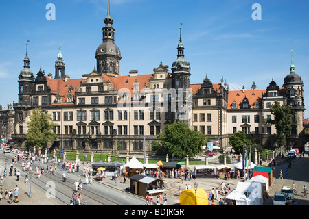 Residenzschloss Dresden, Bassa Sassonia, Germania Foto Stock