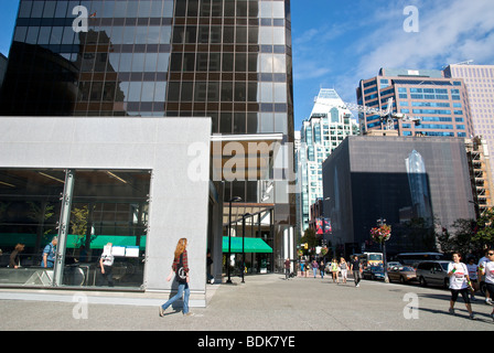 Vancouver City Centre Station sulla linea del Canada Foto Stock